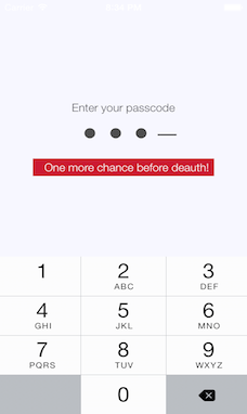 Secure your Heroku app management with iPhone passcode lock.